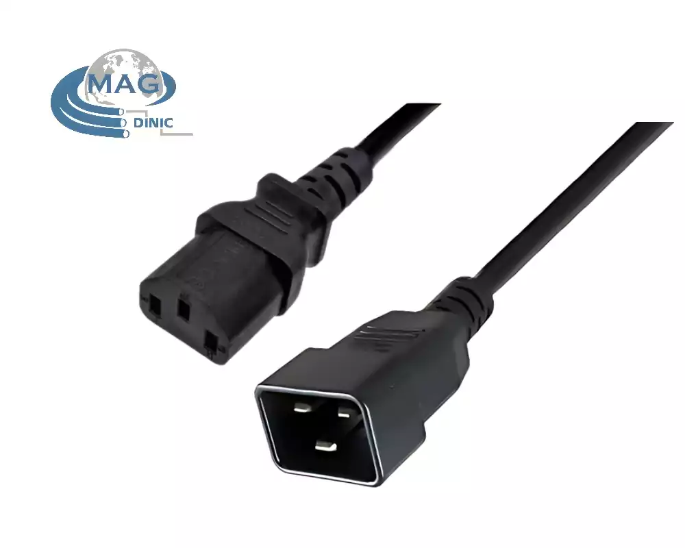 Strømkabel fra C13 til C20